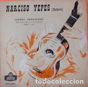 Disques de vinyle: Juegos Prohibidos - Narciso Yepes