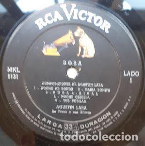 Discos de vinilo: Rosa - Agustin Lara - Foto 3