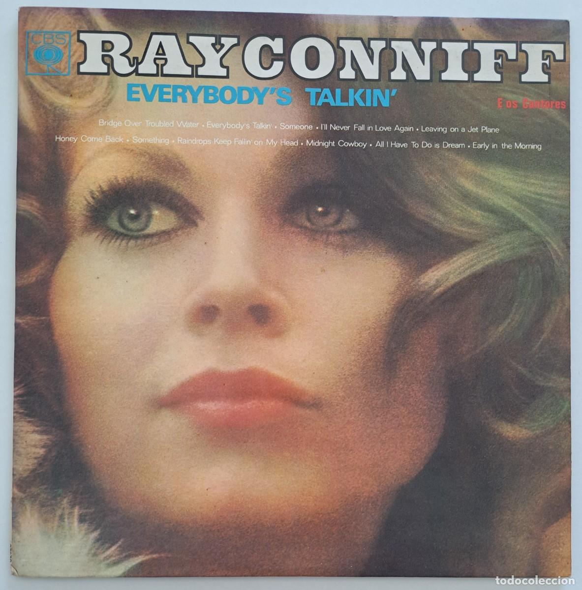 Discos de vinilo: RAY CONNIFF E OS CANTORES - EVERYBODY'S TALKIN' - CBS &ndash; 137670 - BRAZIL 1970