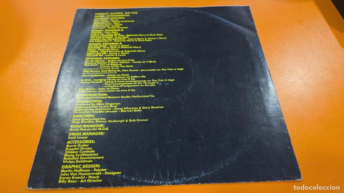 Discos de vinilo: Blondie autoamerican LP CHE 1980 - Foto 2