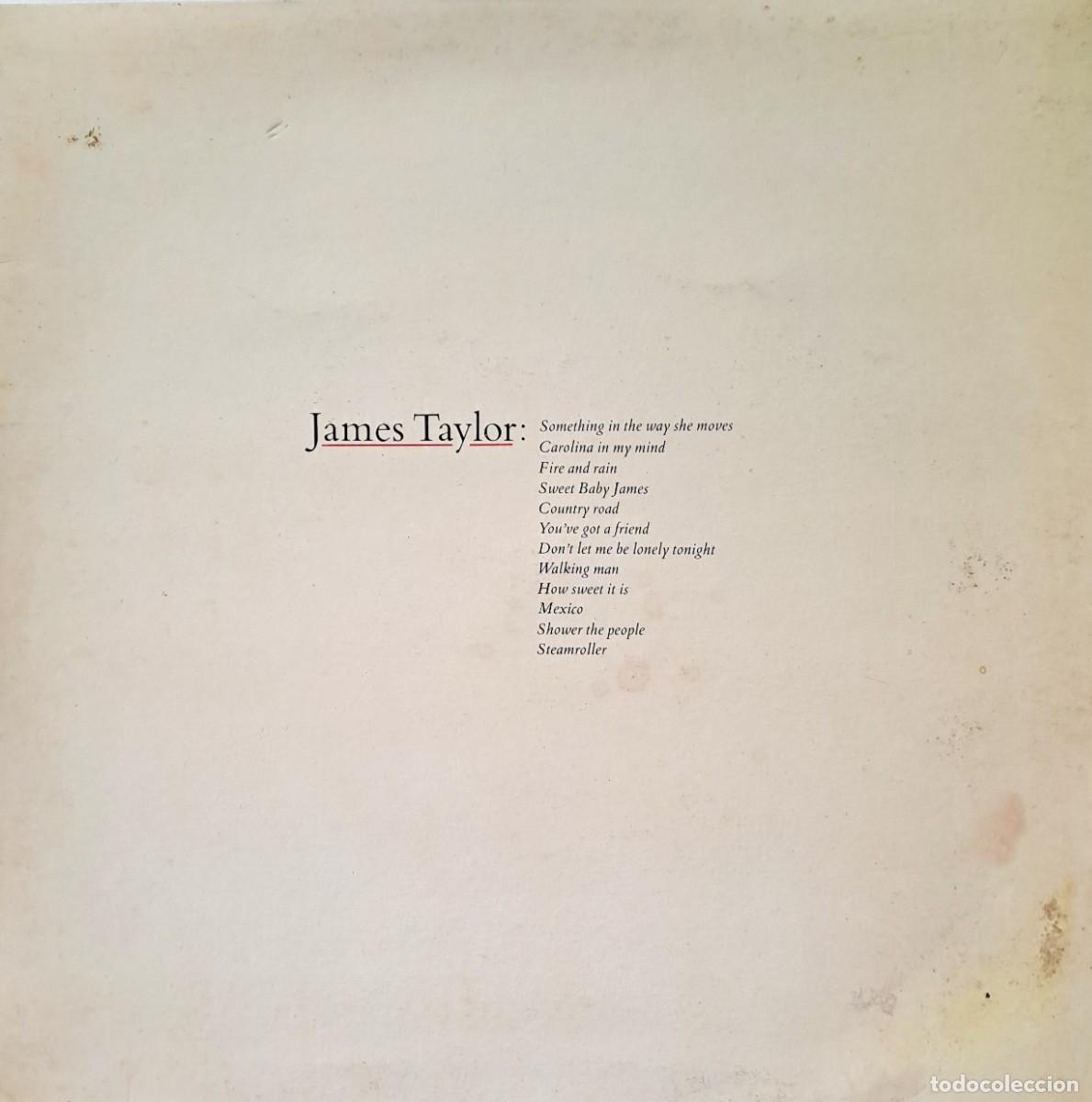 Discos de vinilo: LP JAMES TAYLOR-GREATEST HITS. LP-SEXT-1298