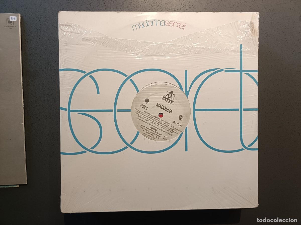 Discos de vinilo: Madonna - Secret - Maxi Single sello Maverick 1994