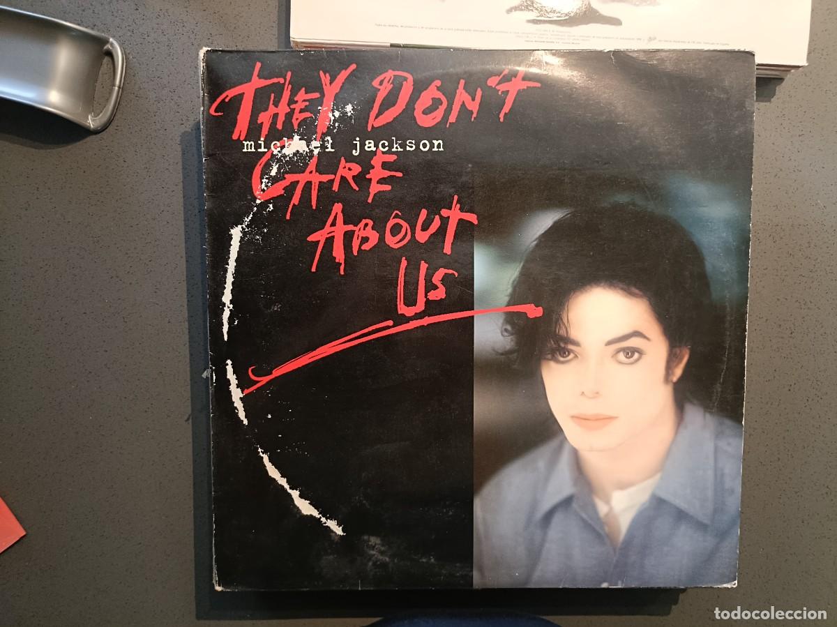 Discos de vinilo: Michael Jackson - They Don&acute;t Care About Us - Doble Maxi Single selloEPIC 1996
