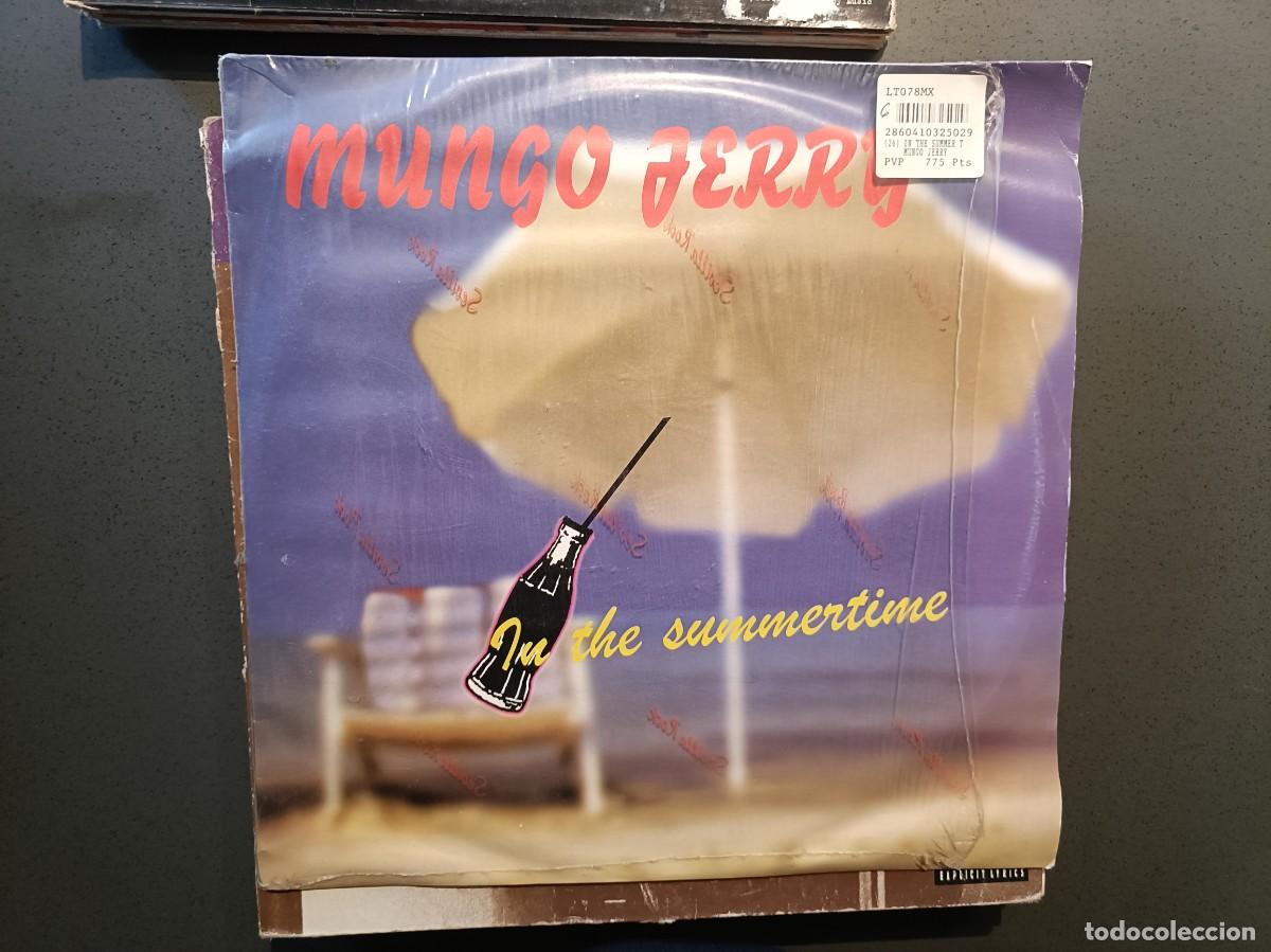 Discos de vinilo: Mungo Jerry - In the summertime - Maxi Single Lethal Records 1997