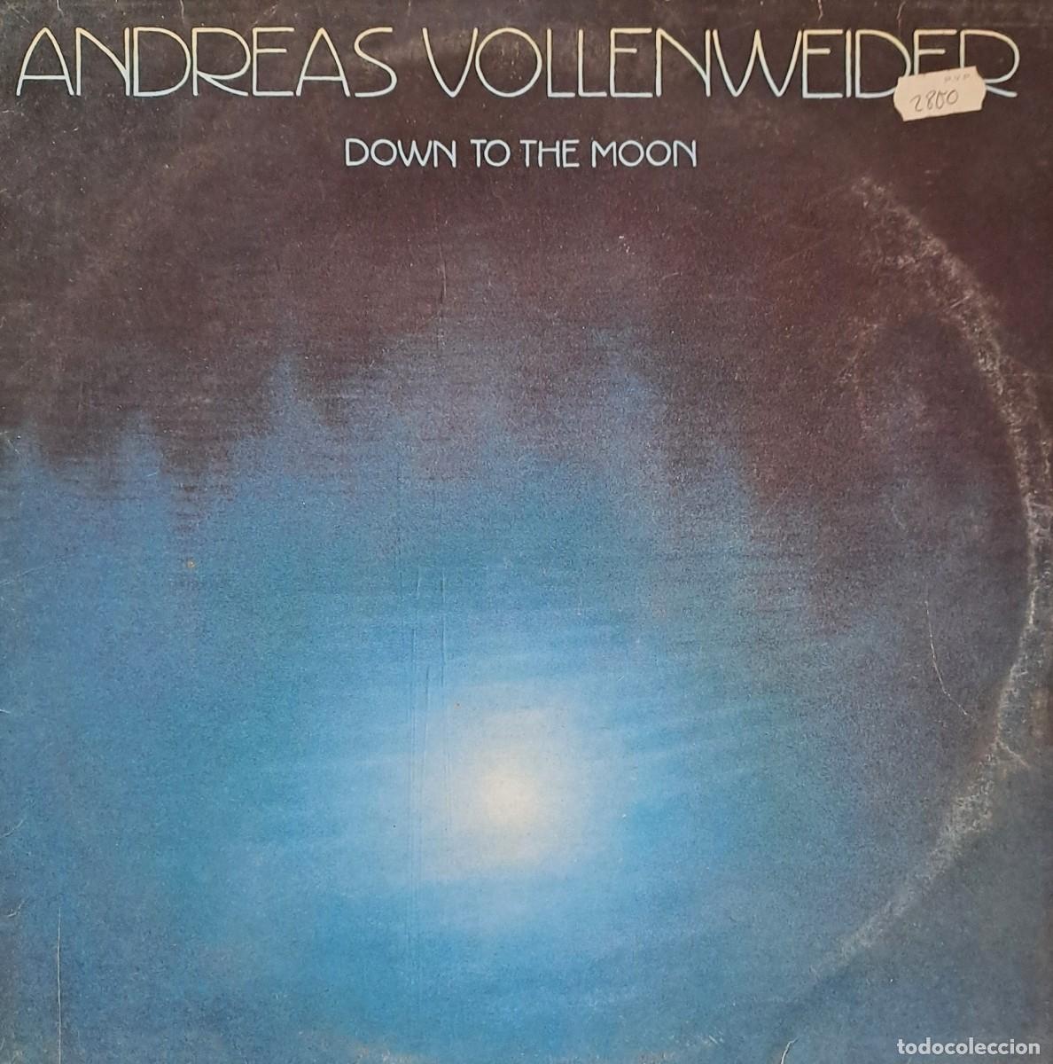 Discos de vinilo: LP ANDREAS VOLLENWEIDER-DOWN TO THE MOON. LP-SEXT-1305
