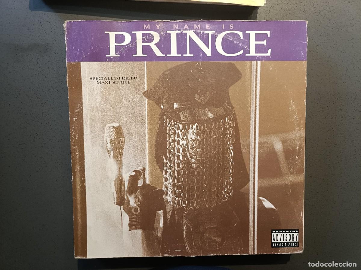 Discos de vinilo: Prince - My Name Is Prince - Maxi SIngle Paisley Park Records 1992