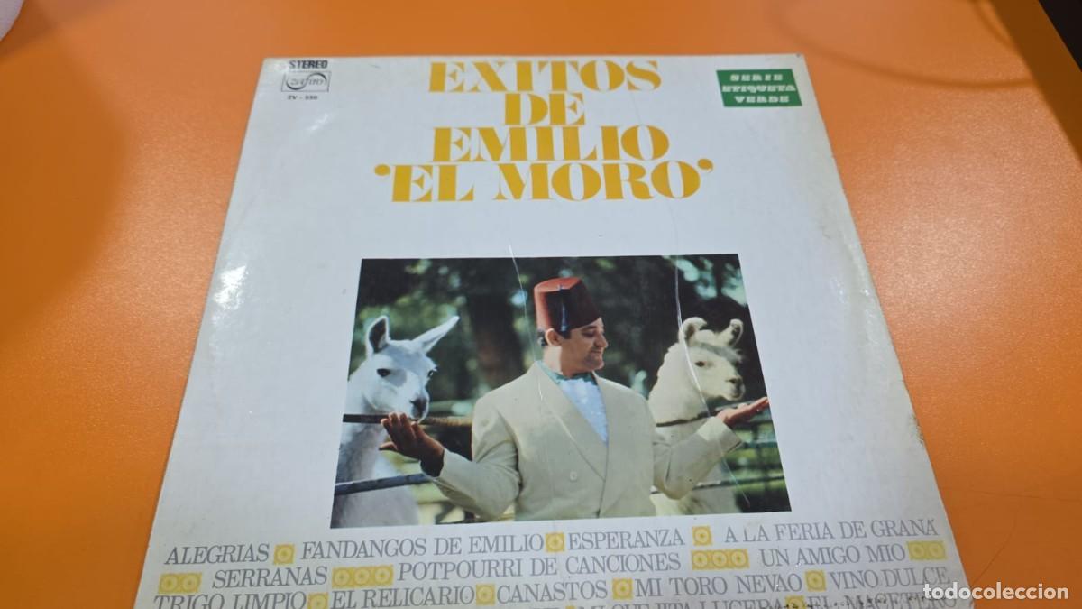 Discos de vinilo: Emilio el Moro Exitos Fandasgos de Emilio Alegria Potpurri Canciones Trigo Limpio 1972 LP