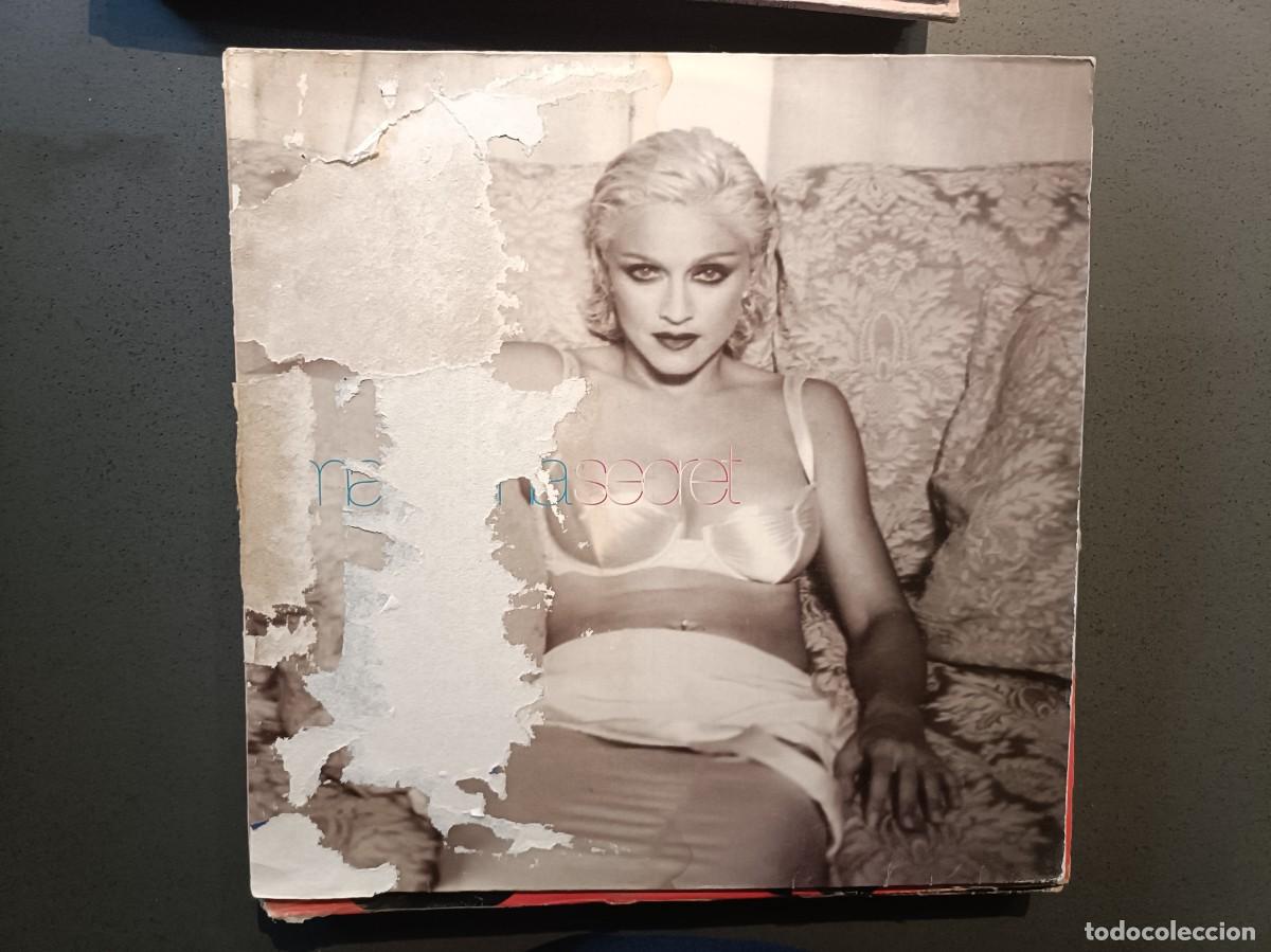 Discos de vinilo: Madonna - Secret - Maxi Single sello Maverick 1994