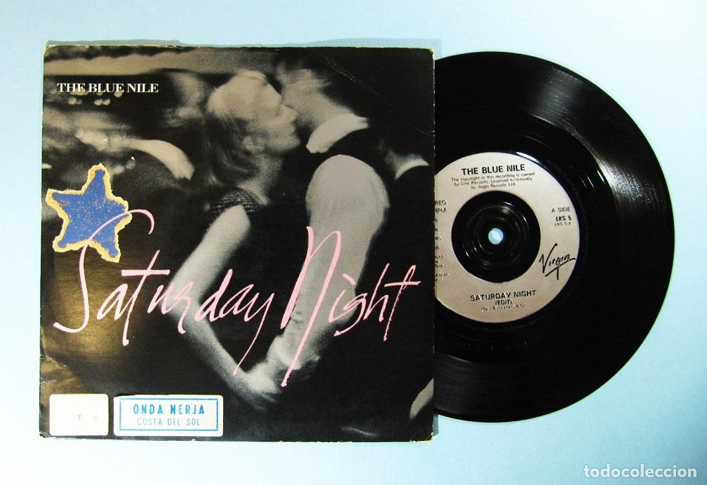 Discos de vinilo: THE BLUE NILE - Single - SATURDAY NIGHT (2 Versiones)- 1991