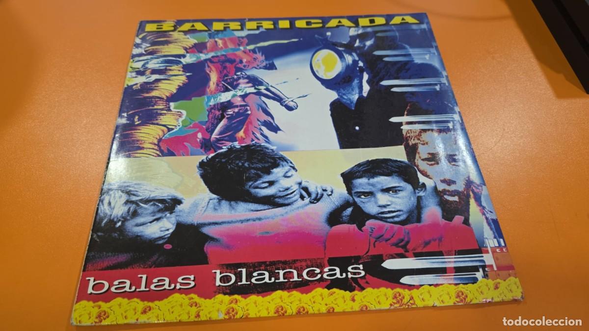 Discos de vinilo: Barricada &rdquo;Balas blancas&rdquo; LP 1992