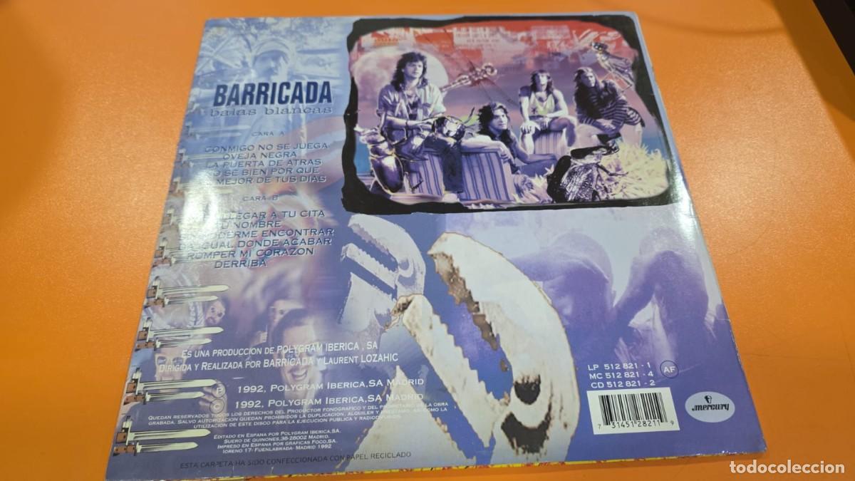 Discos de vinilo: Barricada &rdquo;Balas blancas&rdquo; LP 1992 - Foto 2