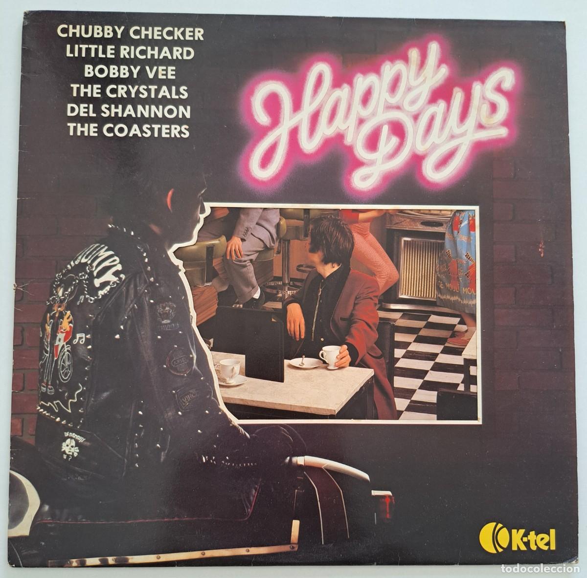 Discos de vinilo: HAPPY DAYS - VARIOUS - K-Tel &ndash; ONE 1076 - UK 1980