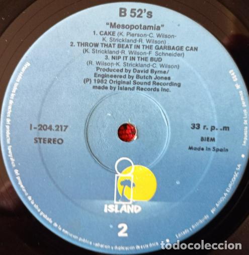 Discos de vinilo: THE B-52s ** Mesopotamia ** VINILO LP 1982 - Foto 3