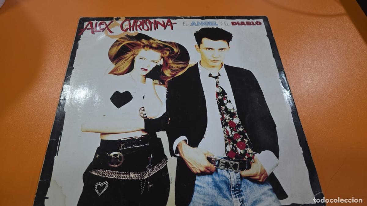 Discos de vinilo: &Aacute;lex & Christina &rdquo;El &aacute;ngel y el diablo&rdquo; LP 1989