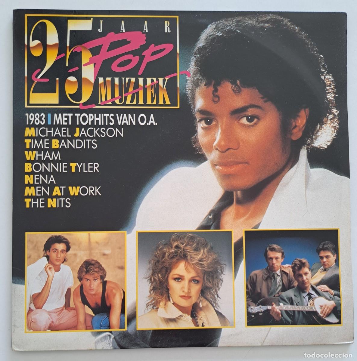 Discos de vinilo: 25 JAAR POPMUZIEK - 1983 MET TOPHITS VAN O.A (DOBLE LP) - CBS &ndash; LSP 980630 1 - HOLLAND 1988