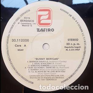 Discos de vinilo: Bunny Berigan - Bunny Berigan - Foto 3