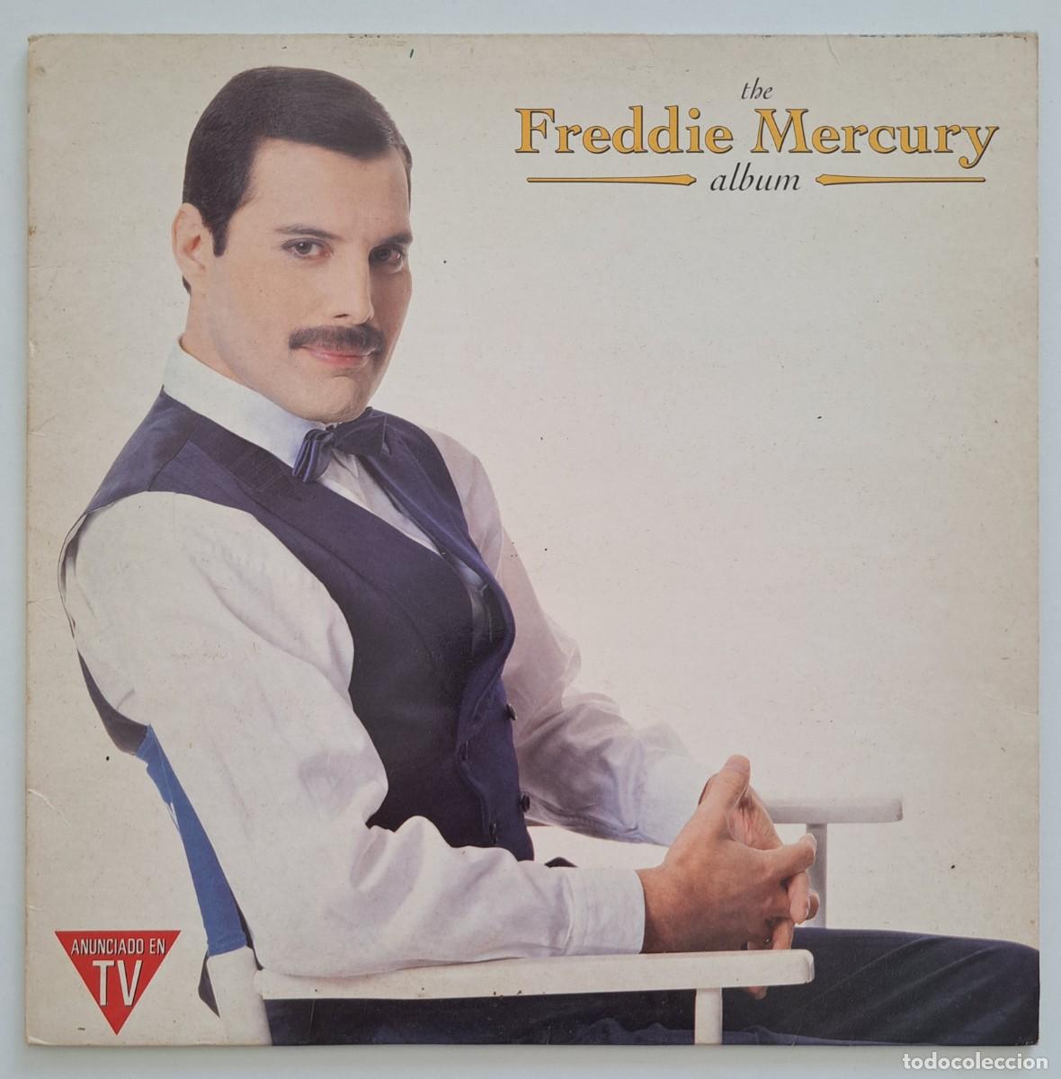 Discos de vinilo: FREDDIE MERCURY - THE FREDDIE MERCURY ALBUM - Parlophone &ndash; 082 7 80999 1 - SPAIN 1992
