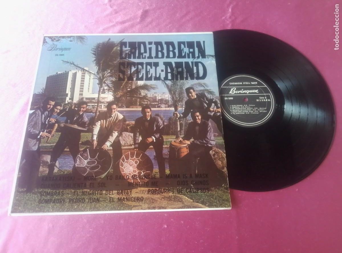 Discos de vinil: CARIBBEAN STEEL BAND LP L141
