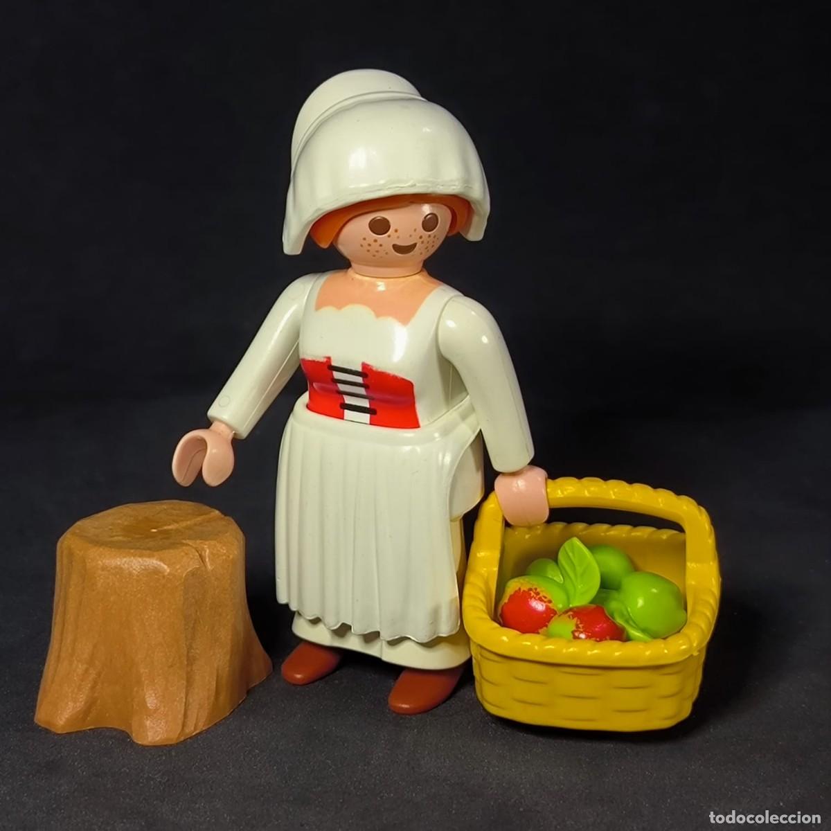 Discos de vinilo: Playmobil mujer con manzanas ☼