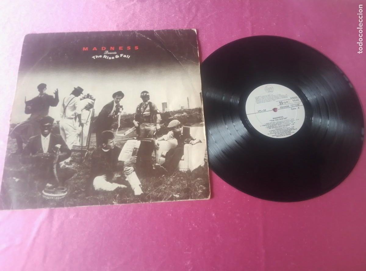 Discos de vinilo: MADNESS THE RISE AND FALL 1982 LP L141