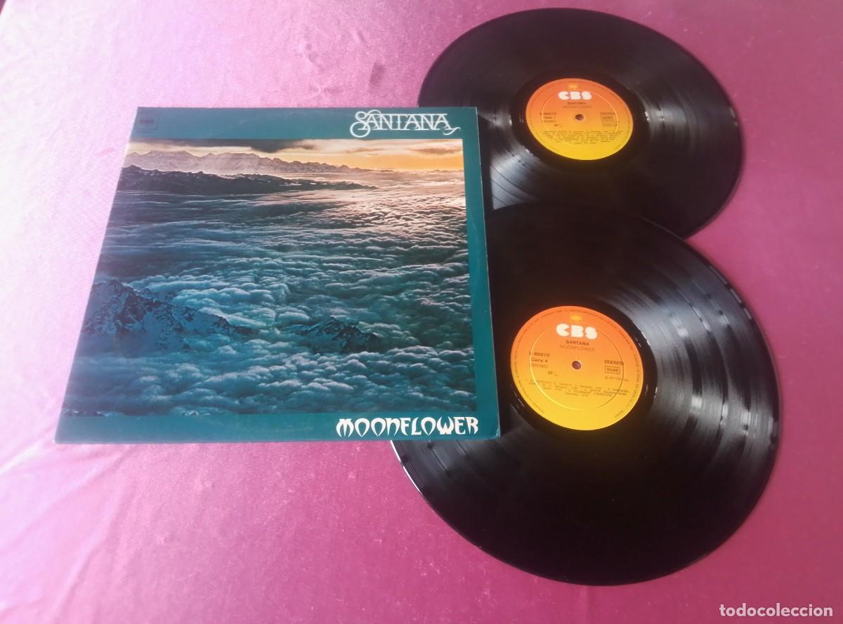 Discos de vinilo: SANTANA MOONFLOWER DOBLE 1977 LP L141