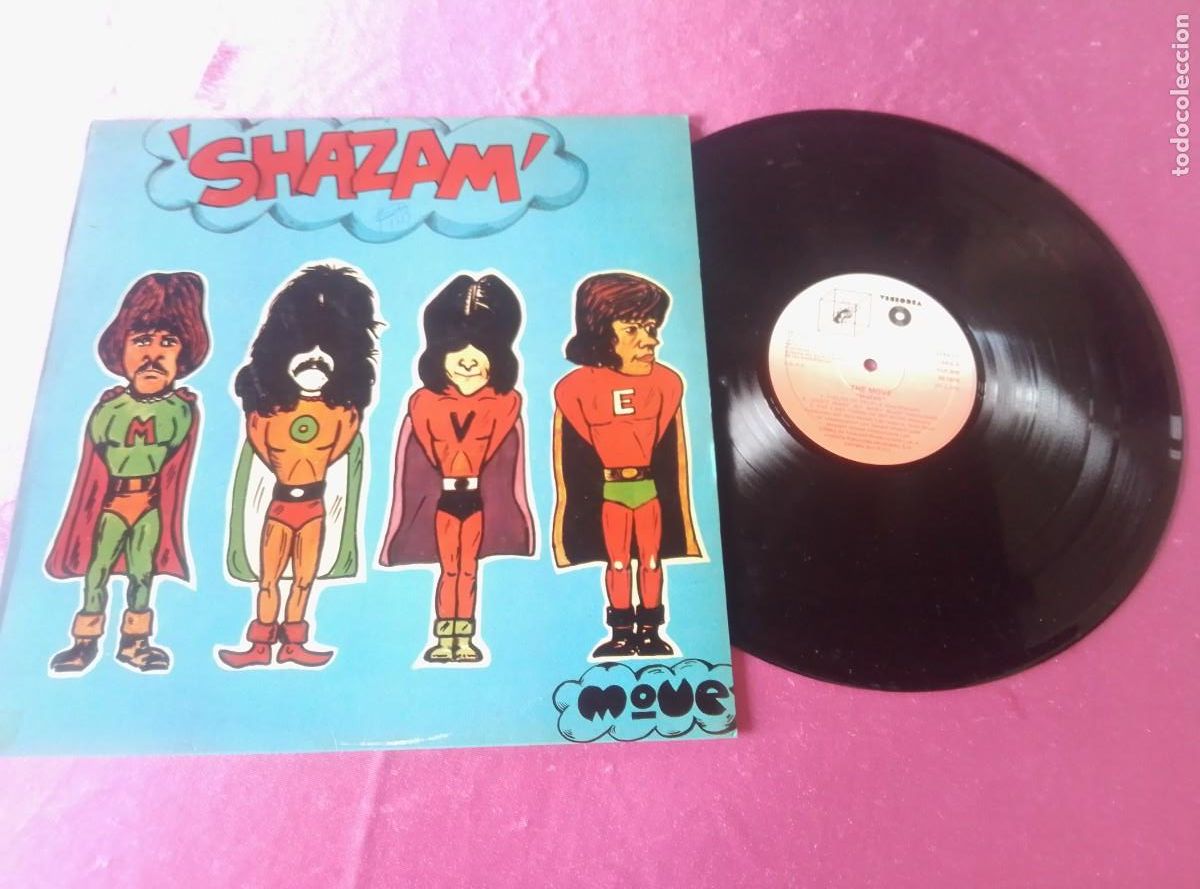 Discos de vinilo: SHAZAM THE MOVE FIELDS OF PEOPLE 1988 LP L141