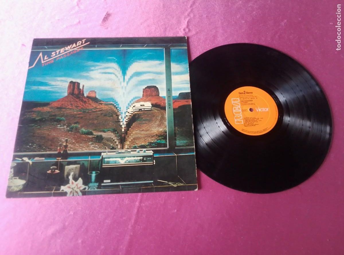 Discos de vinilo: TIME PASSAGES AL STEWART 1978 LP L141 - Foto 1