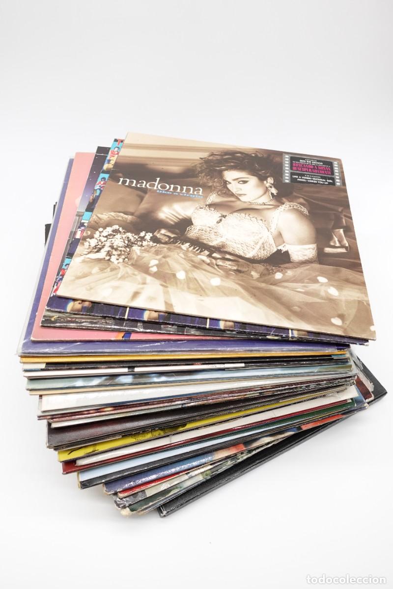 Discos de vinil: GRAN LOTE DE 48 LP VINILOS DE M&Uacute;SICA VARIADA POP ROCK DISCO TECNO CLASICA RANCHERAS