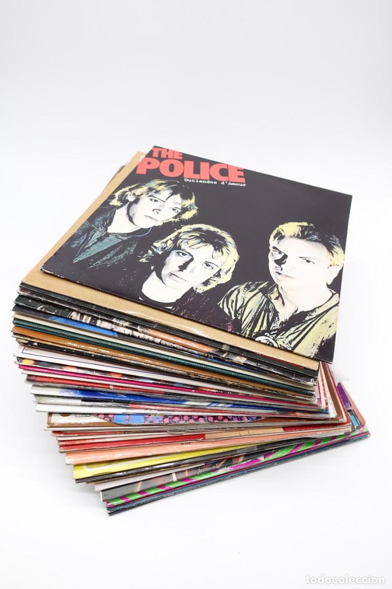 Discos de vinil: GRAN LOTE DE 48 LP VINILOS DE M&Uacute;SICA VARIADA POP ROCK DISCO TECNO CLASICA RANCHERAS
