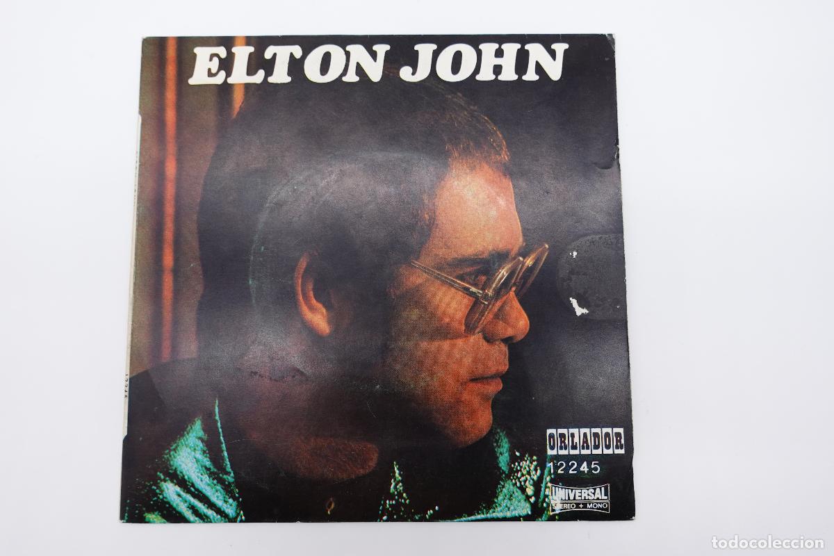Discos de vinilo: SINGLE EP VINILO ELTON JOHN ORLEADOR 12245 45 RPM
