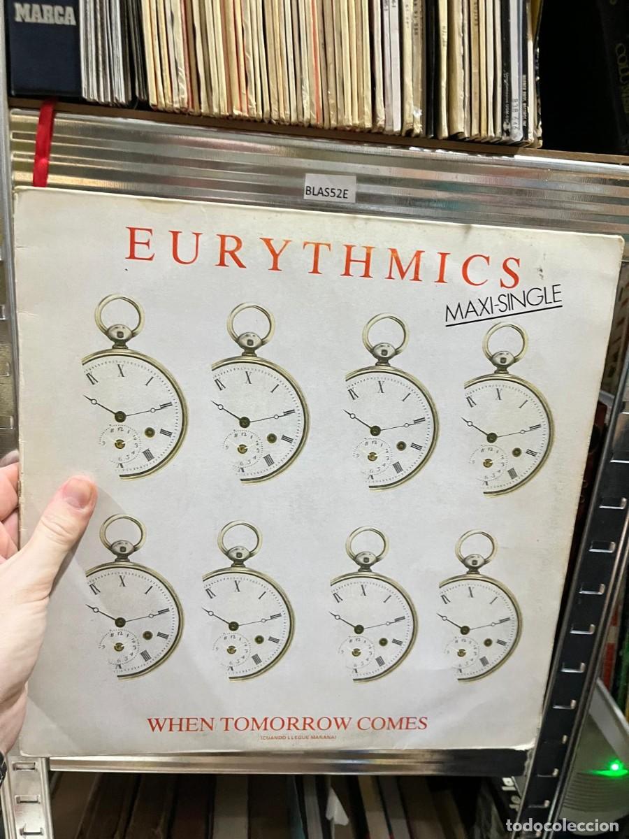 Discos de vinilo: BLAS52E &mdash; VINILO &mdash; &mdash; Eurythmics &mdash; When Tomorrow Comes (Maxi-Single)