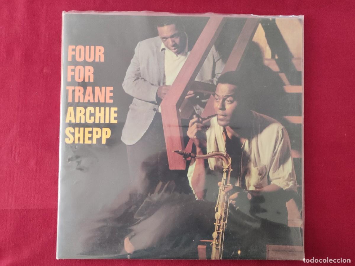 Discos de vinilo: Archie Shepp &ndash; Four For Trane (LP) - Edici&oacute;n Limitada USA 1997 - Impulse! IMP-218