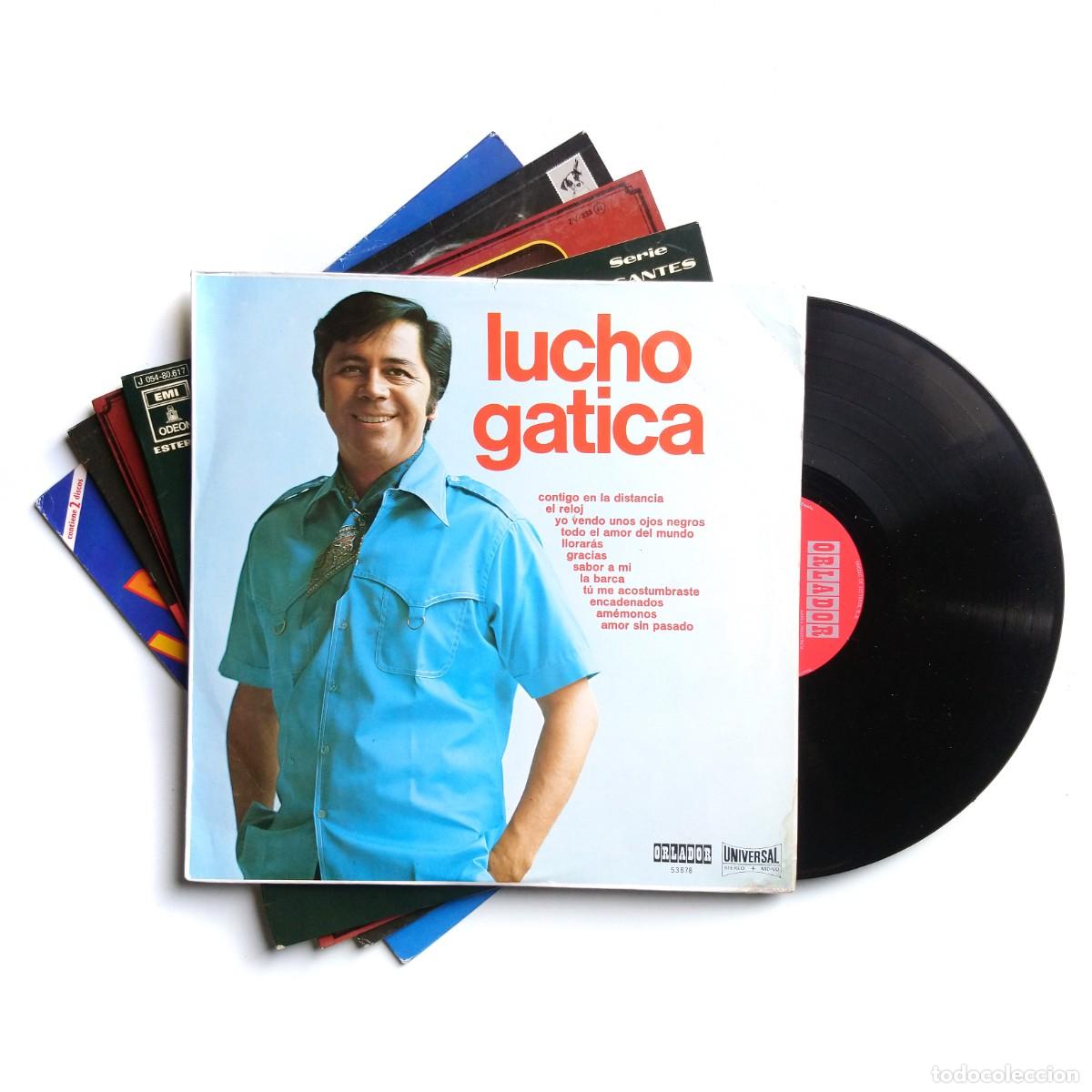 Discos de vinilo: LUCHO GATiCA Lote 5 LP Contigo En La Distancia Grandes Exitos Bolero Es Gigantes De Cancion Vol 15