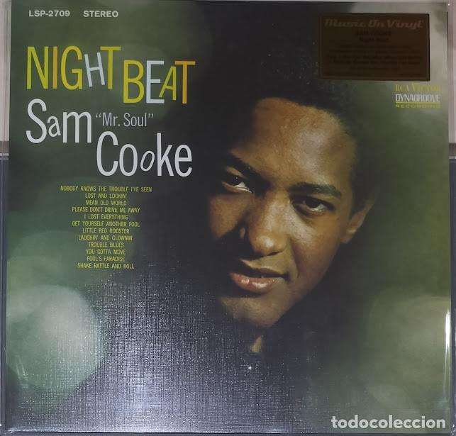 Discos de vinilo: Sam Cooke - Night Beat - LP Music on Vinyl 2025. Nuevo, precintado.