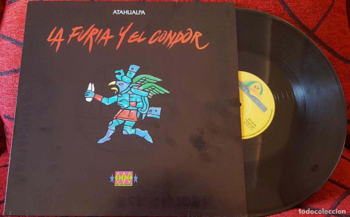 Discos de vinilo: ATAHUALPA *La Furia y El Condor* MAXI SINGLE VINILO 1990