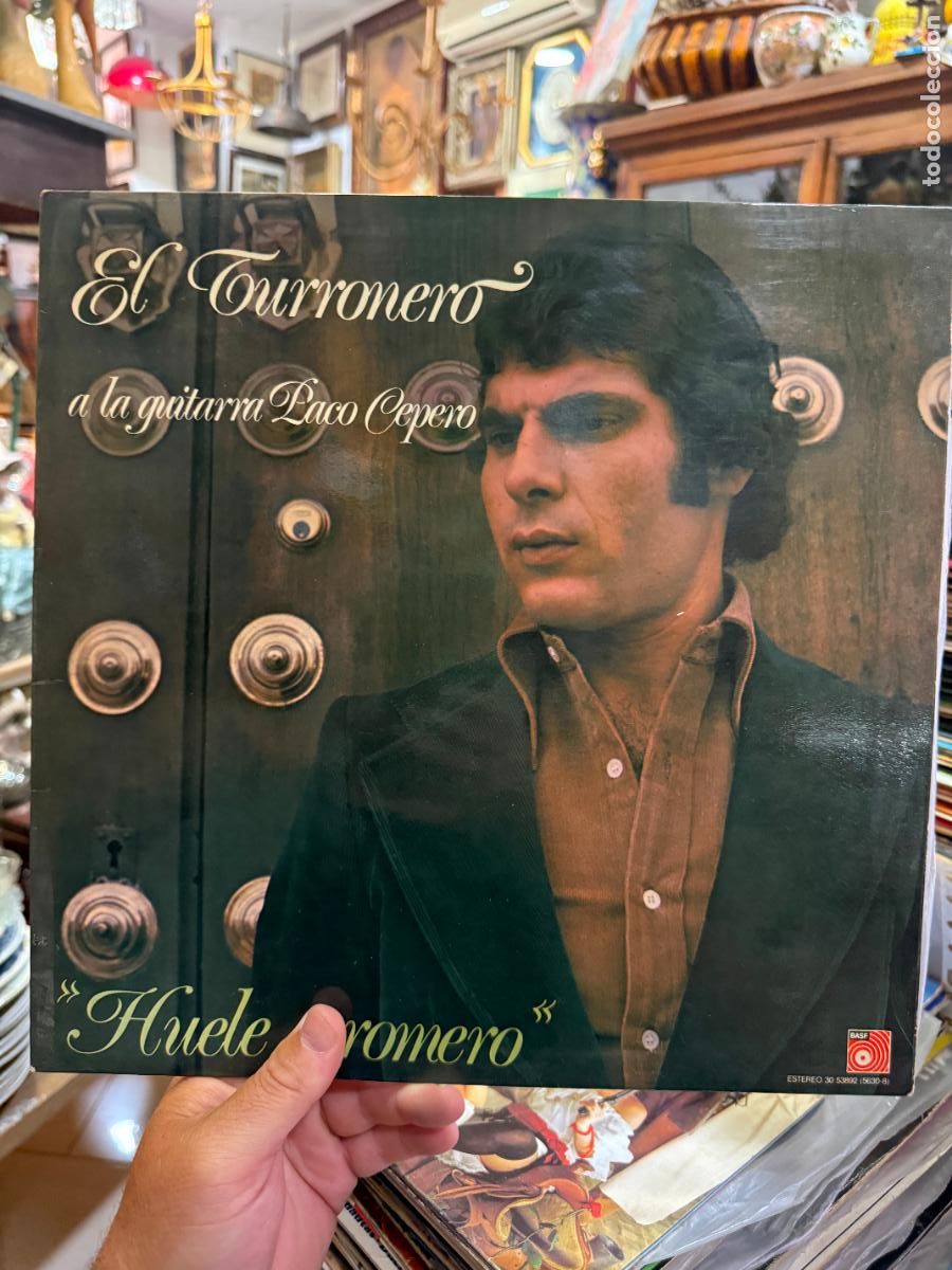 Discos de vinilo: LP EL TURRONERO - A LA GUITARRA PACO CEPERO