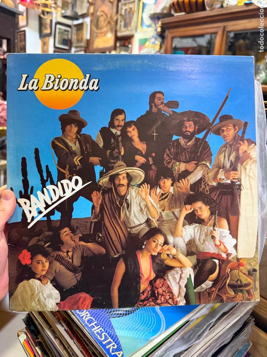 Discos de vinilo: LP LA BIONDA - BANDIDO