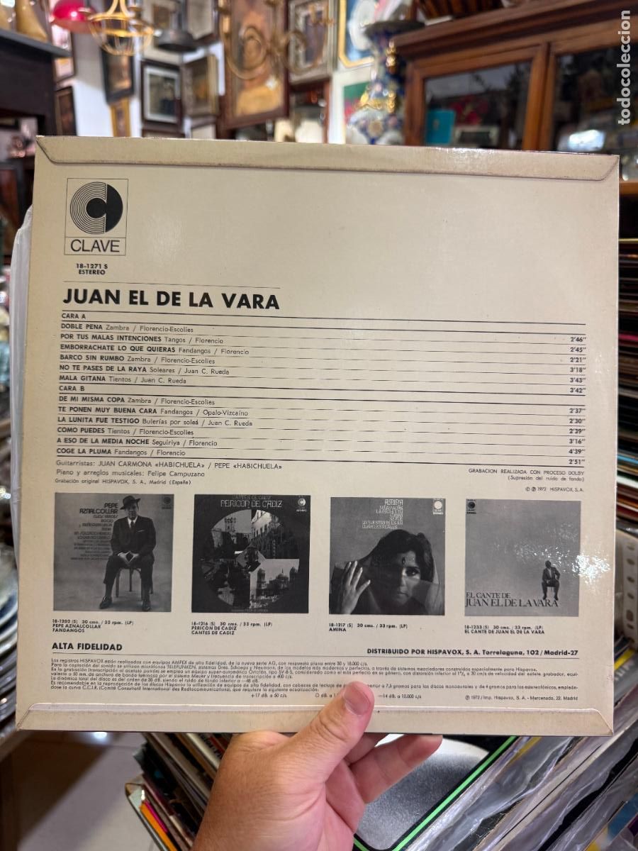 Discos de vinilo: LP JUAN DE LA VARA - - Foto 2