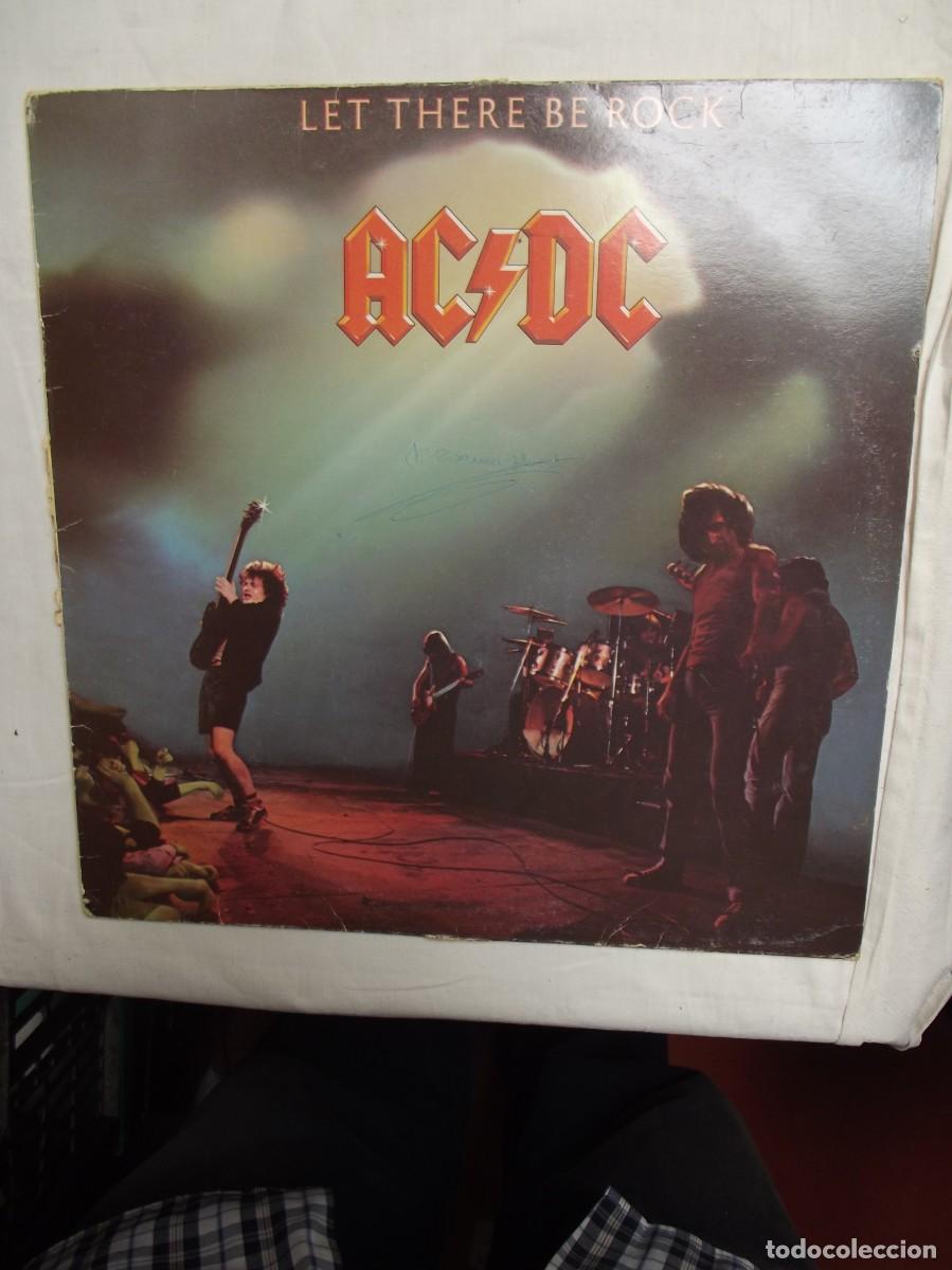 Discos de vinilo: LP AC DC LET THERE BE ROCK ( SIN PROBAR )