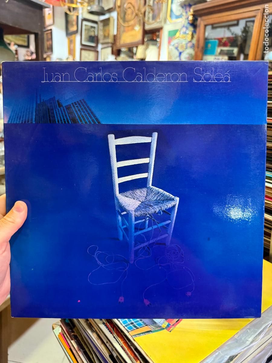 Discos de vinilo: LP JUAN CARLOS CALDERON - SOLE&Aacute;