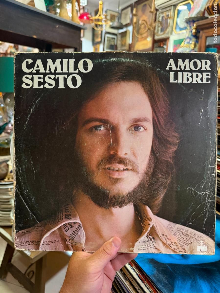 Discos de vinilo: LP CAMILO SESTO - AMOR LIBRE