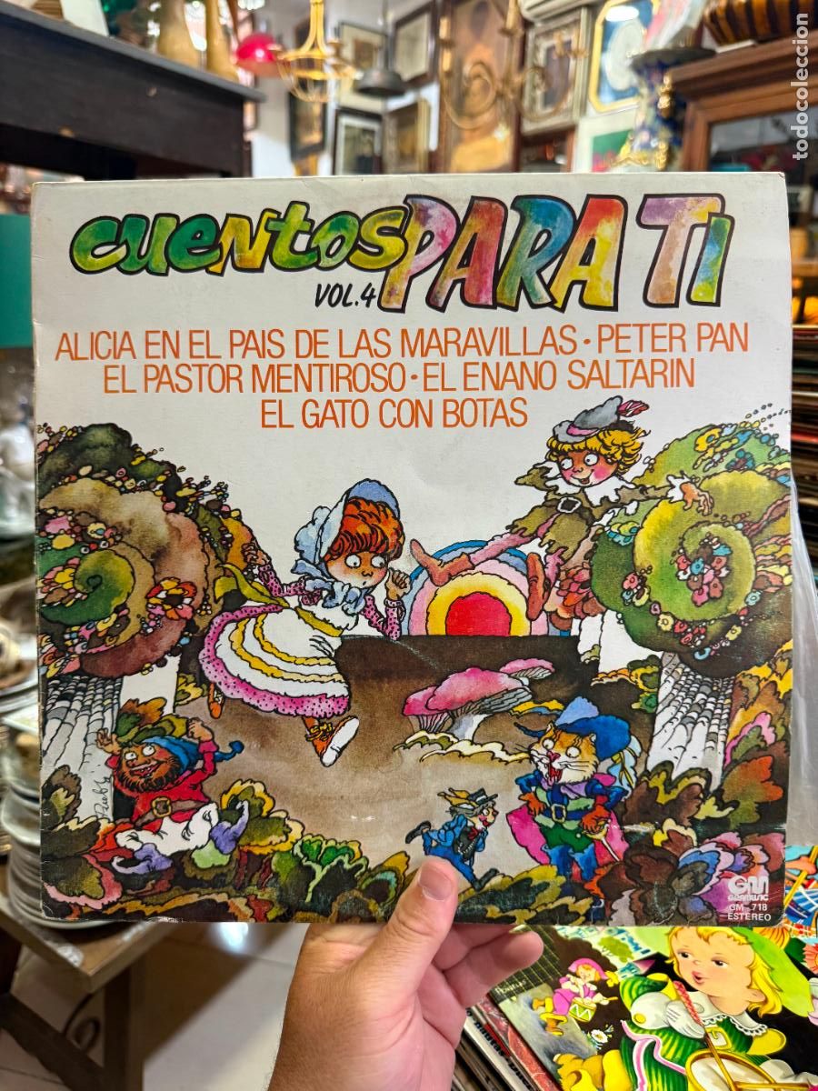 Disques de vinyle: LP CUENTOS PARA TI VOL. 4