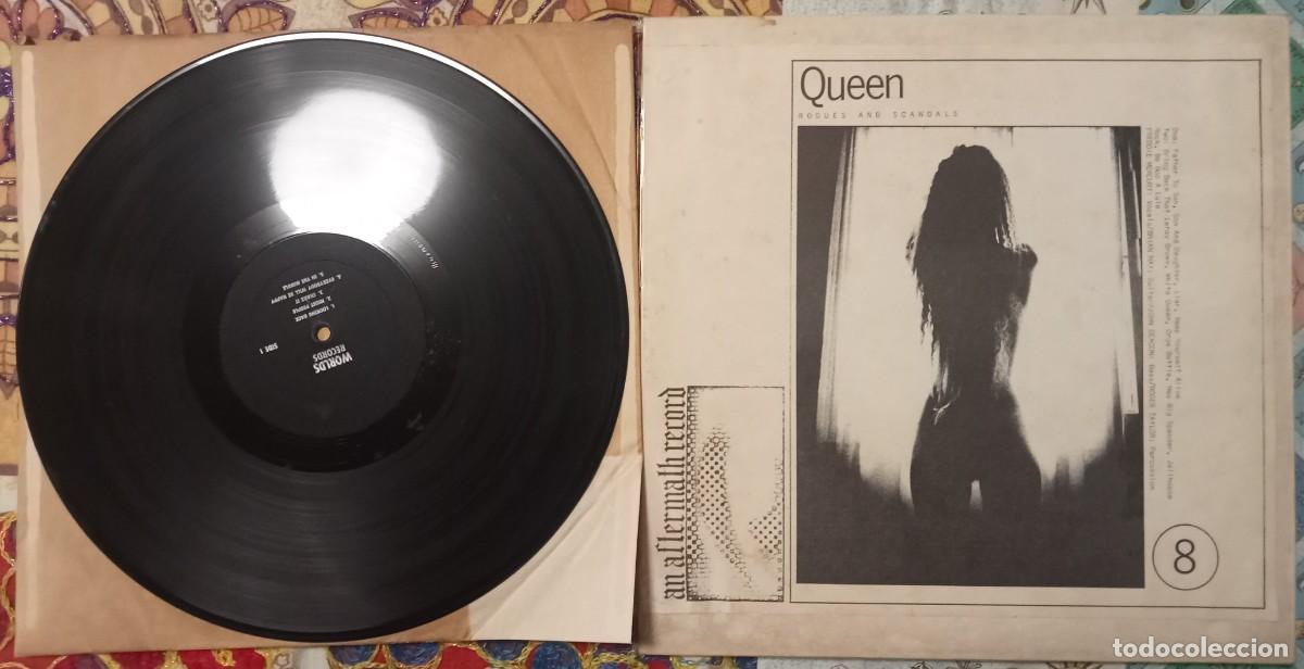 Discos de vinilo: Queen Rogues and Scandals live '73/'75, Usa pressing black vinyl hard to find!!