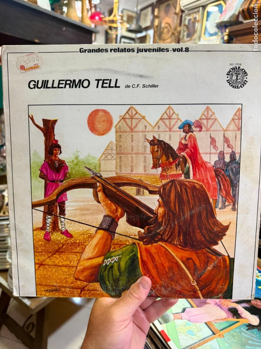 Discos de vinilo: LP GRANDES RELATOS JUVENILES VOL. 8