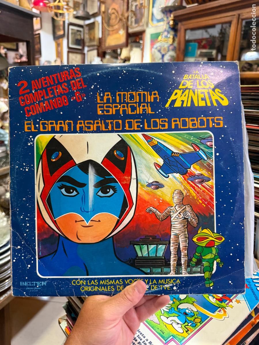 Discos de vinilo: LP LA BATALLA DE LOS PLANETAS