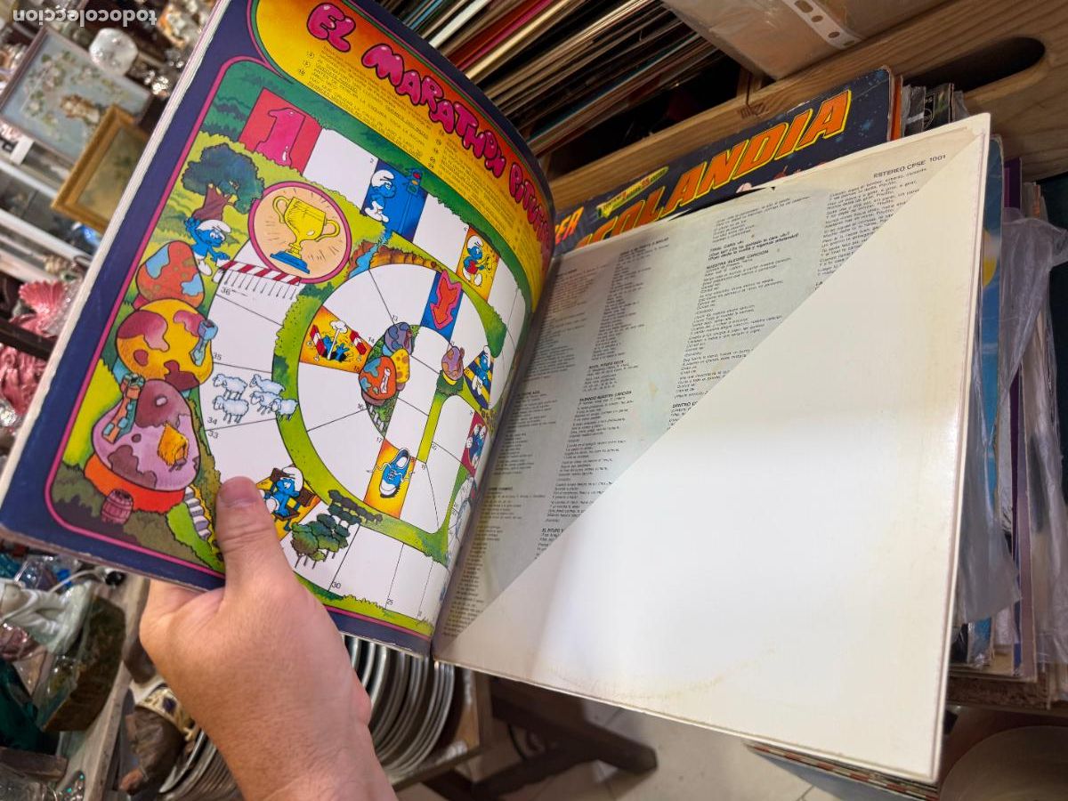 Discos de vinilo: LP EL GRAN LIBRO DE LOS JUEGOS - Foto 4