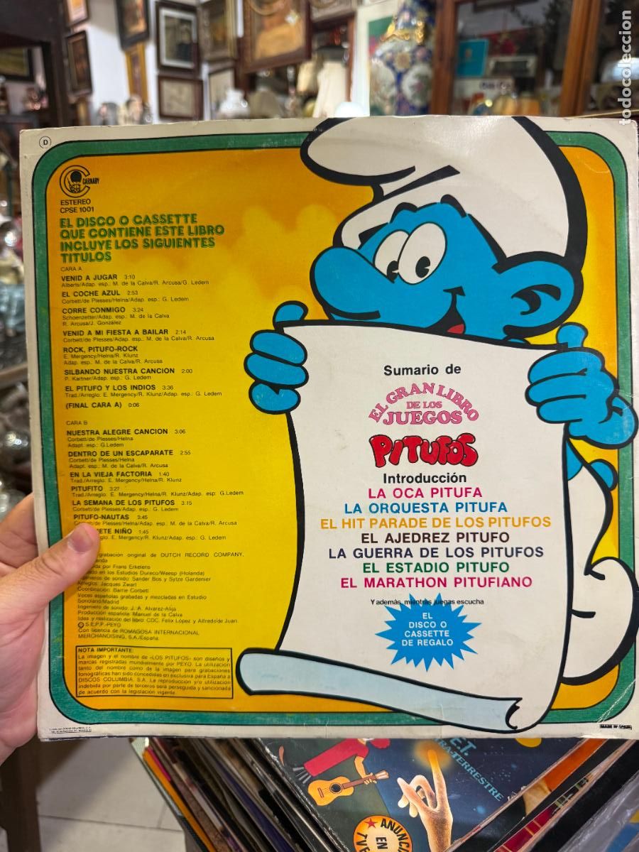 Discos de vinilo: LP EL GRAN LIBRO DE LOS JUEGOS - Foto 5
