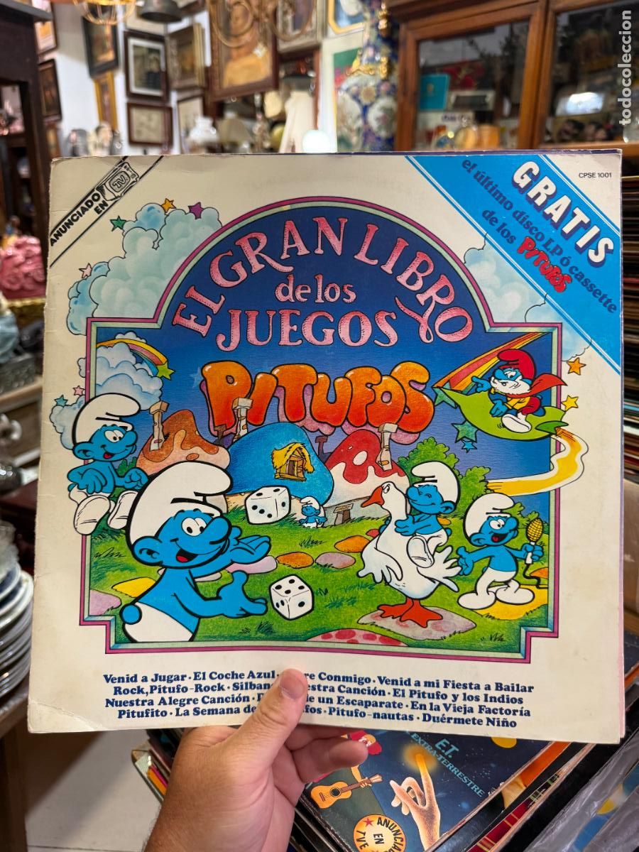 Vinyl records: LP EL GRAN LIBRO DE LOS JUEGOS