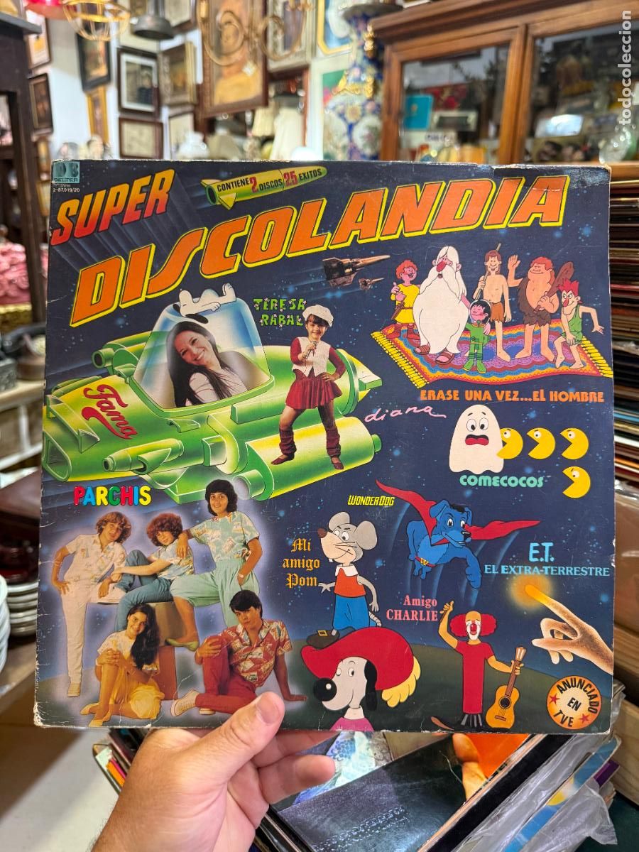 Discos de vinilo: DOBLE LP SUPER DISCOLANDIA