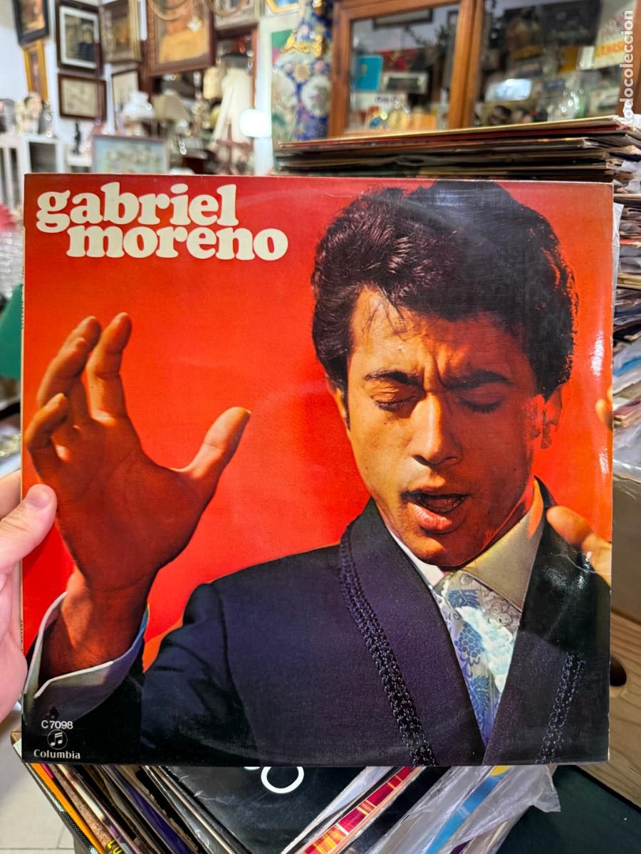 Discos de vinilo: LP GABRIEL MORENO --